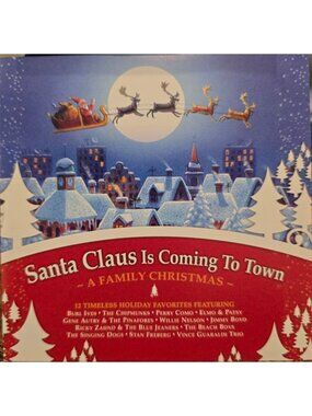 Santa Claus Is Coming To Town A Family Christmas Holiday CD  37831cd